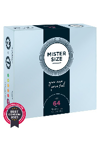 Condooms mister size 64 mm verpakking van 36x