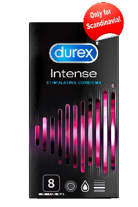 Durex 8 condooms met noppen en stimulerende gel