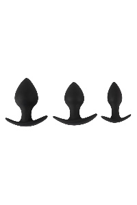 Black velvets anaal trainer set