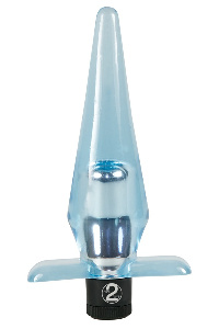 Blauwe anaal vibrator