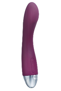 Amy oplaadbare g-spot vibrator paars
