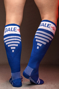 Dale mas sokken - blauw wit