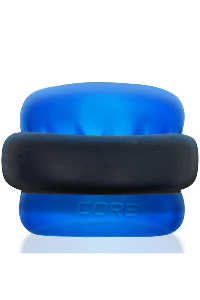 Oxballs ultracore core ballstretcher w/ axis ring - blue ice
