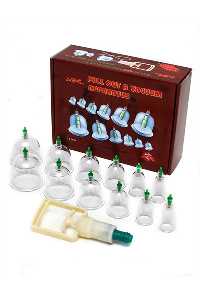 Suction cupping set