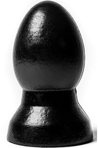 Wad ornament of oblivion anaalplug - large - zwart