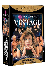 Vintage doos 4 dvd's marc dorcel
