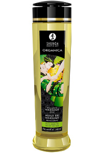 Shunga - massage olie organica exotische groene thee
