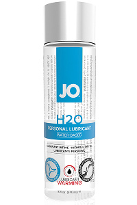 System jo - h2o glijmiddel verwarmend 240 ml