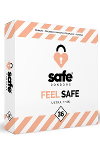 Safe - condooms - ultra thin (36 stuks)