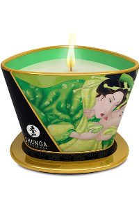 Shunga - massagekaars groene thee 170 ml