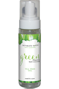 Intimate earth - groene thee toycleaner schuim 200 ml