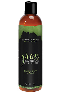 Intimate earth - massage olie gras 240 ml