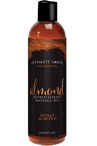 Intimate earth - massage olie amandel 120 ml