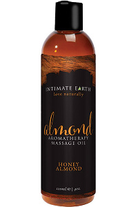 Intimate earth - massage olie amandel 240 ml