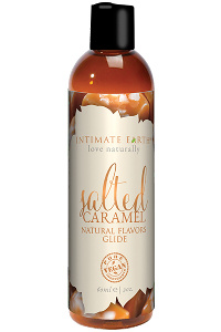 Intimate earth - natural flavors glide gezouten caramel 60 ml