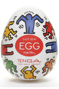 Tenga - keith haring egg dance masturbator (1 stuk)