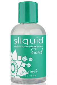 Sliquid - naturals swirl glijmiddel groene appel 125 ml