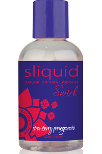 Sliquid - naturals swirl glijmiddel aardbei granaatappel 125 ml