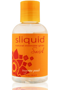 Sliquid - naturals swirl glijmiddel mandarijn perzik 125 ml