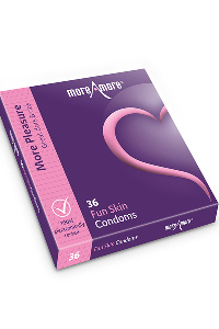 Moreamore - condoom fun skin 36 st.