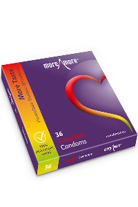 Moreamore - condoom tasty skin 36 st.