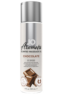 System jo - aromatix scented massage oil chocolate 120 ml