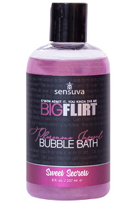 Sensuva - big flirt pheromone bubble bath sweet secrets 237 ml