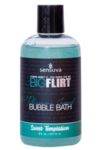 Sensuva - big flirt pheromone bubble bath sweet temptation 237 ml