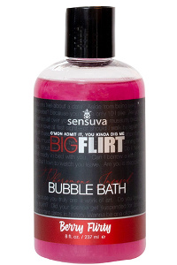 Sensuva - big flirt pheromone bubble bath berry flirty 237 ml