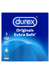Durex - condooms extra safe 3 st.