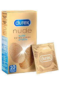 Durex - condooms nude xl 10 st.