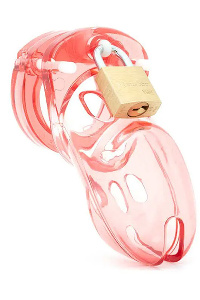 Cb-x - cb-3000 chastity cock cage red 37 mm