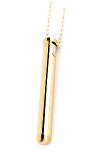 Le wand - vibrating necklace gold