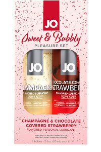 System jo - sweet & bubbly set champagne & chocolate covered strawberry