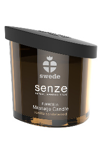 Swede - senze euphoria massage candle vanilla sandalwood 150 ml