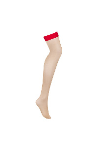 Obsessive - s814 stockings rood s/m