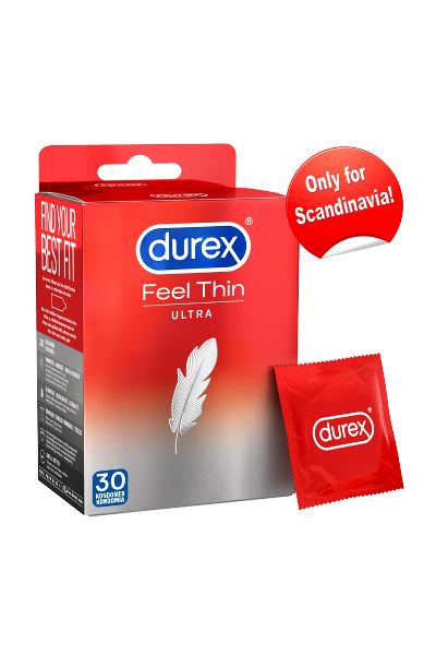Durex feel ultra dun 30 condooms - afbeelding 2