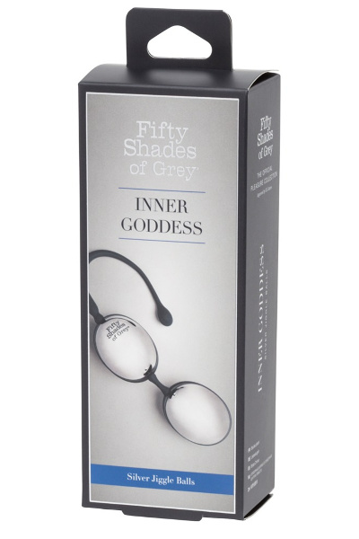 Fifty Shades of Grey  innerlijke godin zilveren schudballen - afbeelding 2
