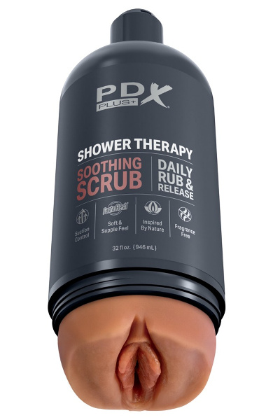 Shower Therapy Soothing Scrub masturbator donker kleur