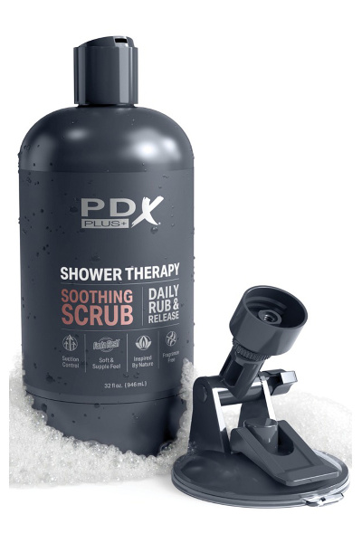 Shower Therapy Soothing Scrub masturbator donker kleur - afbeelding 2