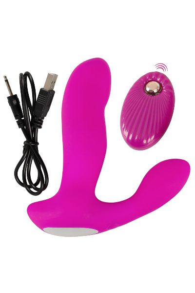 Trillende en vibrerende panty-vibrator met afstand bediening - afbeelding 2