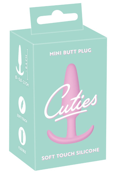 Cuties mini buttplug rose - afbeelding 2