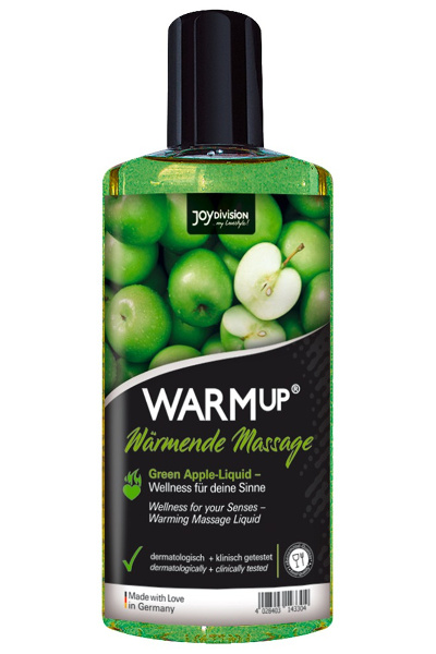 Warmup groene appel massage olie 150 ml