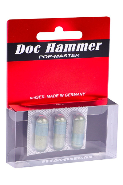 Doc hammer pop master 3 capsules - voedingssupplement - afbeelding 2
