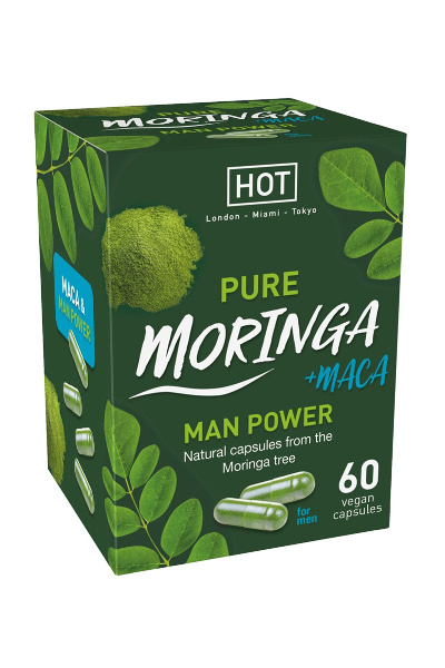 Hot bio moringa man caps 60st - afbeelding 2