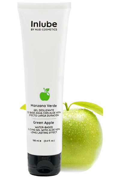 nlube waterbasis glijmiddel  natural appel 100 ml - afbeelding 2