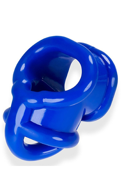 Oxballs balsling bal split sling politie blauw