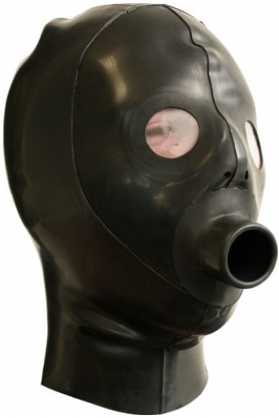 Mister b rubber extreme vloeistof gag masker