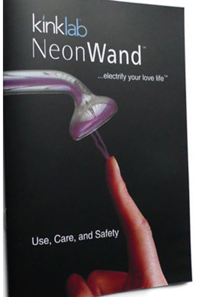Electro-torture Neon purple Wand  - afbeelding 2