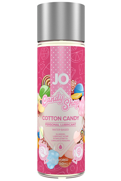 System jo - candy shop h2o suikerspin glijmiddel 60 ml